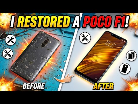 POCO F1 Restoration: Making it Brand New in 2026! 🛠️ (Mobisparehub Parts Review)