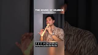 The Sound of Silence - Recorder Cover #shorts #cover # #recorderflute #music #flute #recorder