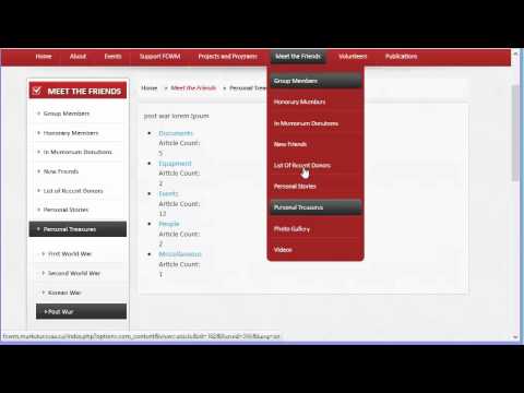 Joomla 2.5 : Different Between List All Categories and List Categories menu type