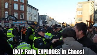 LIVE: UKIP Sheffield demonstration and march ends in chaos!