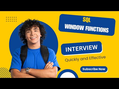 SQL Window Functions: The Key to Succeeding in SQL Query Interviews