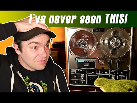 The Akai GX-225D: How To Play Tapes On This Unusual Reel To Reel Tape Player!
