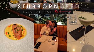 Birthday Dinner at Stubborn Seed Las Vegas | Tasting Menu at Resorts World