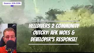 Helldivers 2 Community Outcry: AFK Woes & Developer's Response!