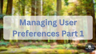 Managing User Preferences Part 1 - CIPP/US Certification
