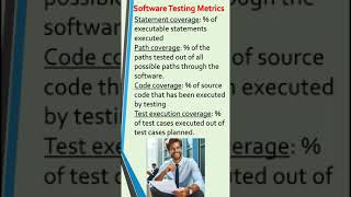Test Coverage Metrics-Test Metrics-Software Test Metrics-Coverage-Metrics-Testing Metrics  #shorts