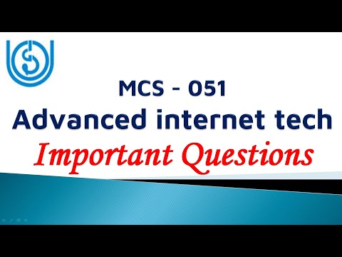 MCS 051 important questions of IGNOU