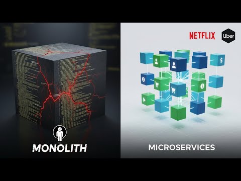Microservices Explained: The Secret Architecture of Netflix & Amazon