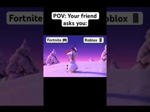Which Would You Choose? Let Me Know In The Comments #fortnite #roblox #whichonewouldyouchoose