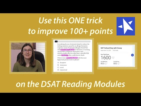 The biggest DSAT Reading trick that can improve your score 100+ points