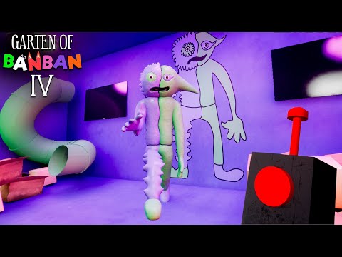 Garten of Banban 4 - Meeting with JESTER + Boss Fight (Gameplay #3)