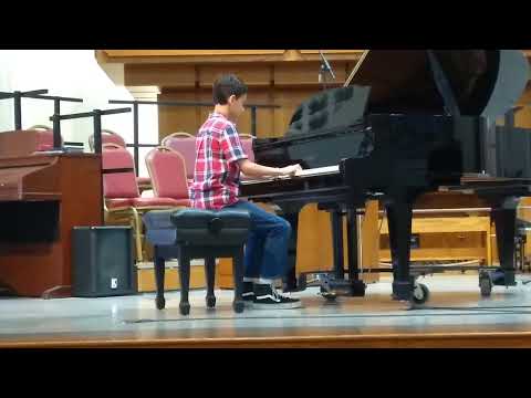 Andrew's piano recital, 5 May 2024