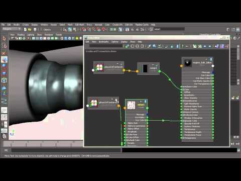 46  Combining nodes to drive material attributes