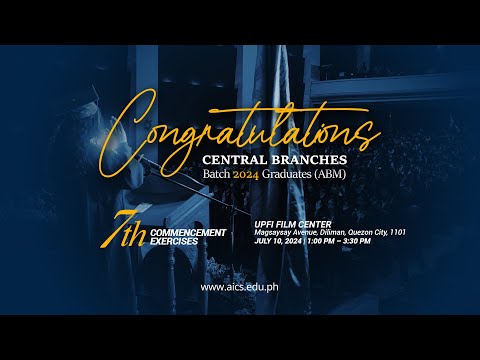 AICS Montalban 7th Commencement Exercises 2024 - Batch 3