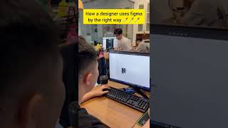 When we work on the project together  designer  funny  figma #design #figma
