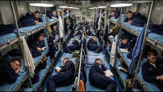 The Crazy Ways Aircraft Carrier Crews Sleep, Shower & Eat You Never Knew Existed