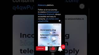 🎉🎉🎉#Blockchain  incorporating with the telecom supply chain? #blockchainnewstoday  #fintechnews #xrp