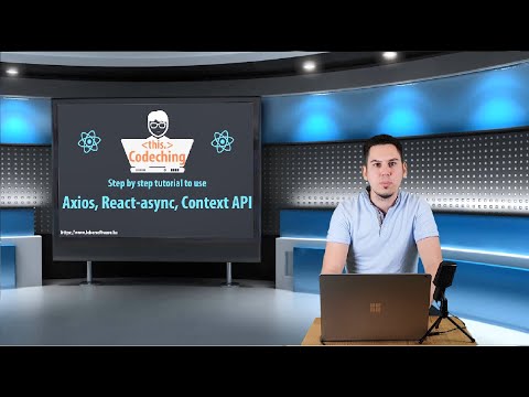 How to use Axios, React async and Context API in React