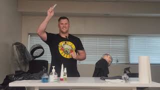 TDLR Class A Barber Practical Exam Professional Shave Service English