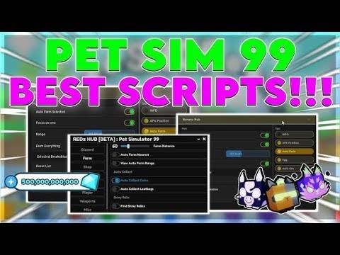Best Script For Autofarming and Much more in PS99 ⧸ Pet Simulator 99 😱 UPDATED 😱