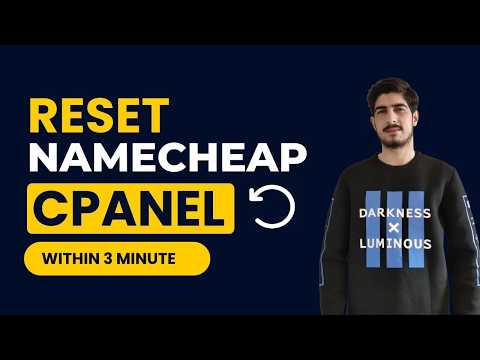 How To Reset Namecheap Cpanel 2026 | Namecheap Reset Hosting