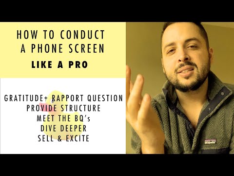 Conduct A Technical Recruiter Phone Screen Like A Pro