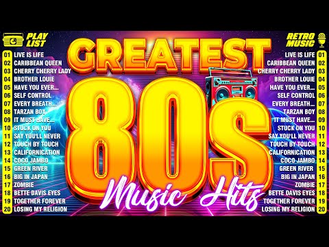 Back To The 80s   80s Greatest Hits Album   80s Music Hits Best Songs Of The 1980s