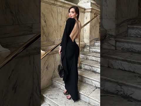 Chic Style: #Backless Maxi Dress Trend