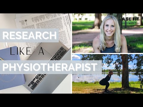RESEARCH LIKE A PHYSIOTHERAPIST | Osteoarthritis Research | My professional development strategy