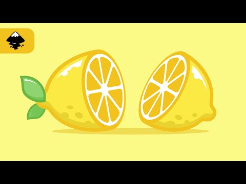 How to Draw a Lemon in Inkscape