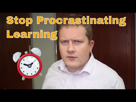 How to Learn That Thing You Keep Putting Off (For Software Developers)