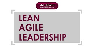 #LeanAgile #Leadership | #ALEPH-GLOBAL #SCRUM TEAM ™ #scrumorg #agile #scrummaster #scrum
