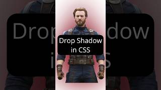 How to add shadow in a transparent image using CSS #shorts #css #howto #coding