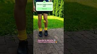 Tennis Ball Juggling – Train in Silence ⚽🔥