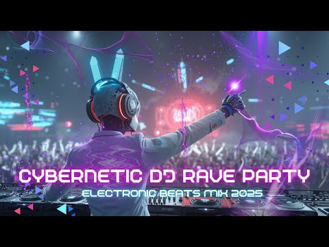 Cybernetic DJ Rave Party | Ultimate Electronic Beats Mix 2025