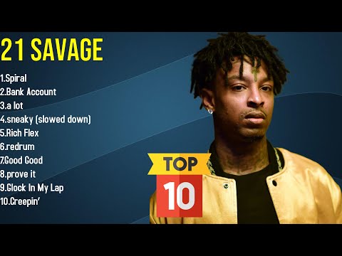 Must-Play Hits of 21 Savage in 2025 A Year to Remember in Music