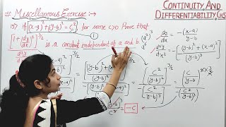 Miscellaneous Ex.On Cont.& Diff. |Class12th Ncert Maths| Ch- 5th(Part-2 Misc. solution)Calculus..
