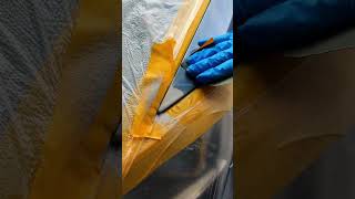 This paint drop doesn't need to be sprayed completely. It can be repaired locally by spot sprayi
