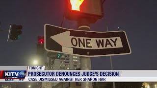 DUI case dismissed against law maker who drove the wrong way
