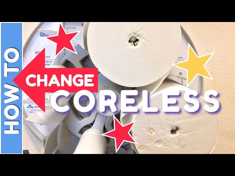 ✅ Coreless Toilet Paper Removal - Dispenser Georgia-Pacific