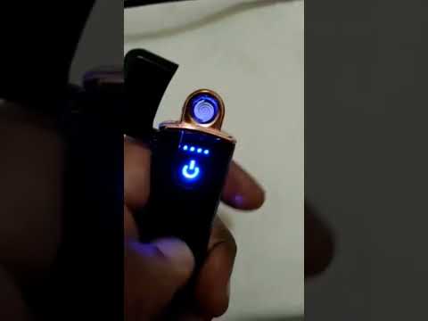 Smart Fingerprint Sensor Smoking Lighter Cigarette Stylish  Black#smokingfilters #lighter