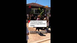 First home buyers scheme expands from today