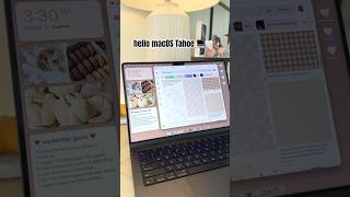macOS tahoe = liquid glass on your mac. 💻🫧✨ #macostahoe #liquidglass #ios26