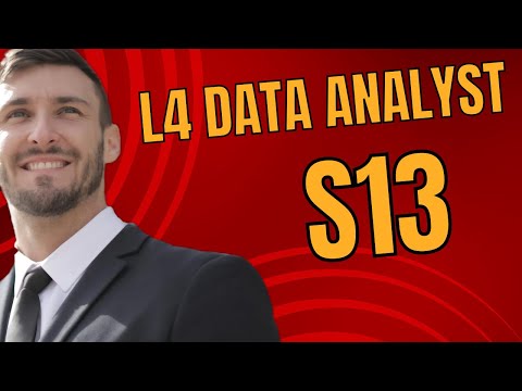 S13: use a range of analytical techniques such as data mining, time series forecasting and modelling