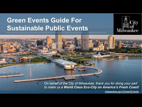 Green Events Guide for Sustainable Public Events