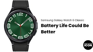 Galaxy Watch 6 Classic : Battery life Test Results.