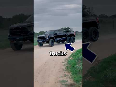 Why do Some Trucks Have 6 Wheels? 😳