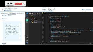 NODE JS | Course exam | New patteren | NxtWave | CCBP 4.0