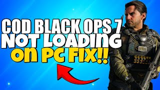 How To Fix Call Of Duty Black OPS 7 Not Loading And Stuck on Loading Screen ON PC