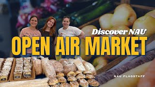 Discover NAU's Open-Air Market - Spring Vibes & Local Finds